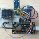ESP8266 Weather Station Kit Temperature Humidity LCD Display Component Set Newly