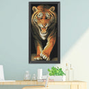 Tiger Cross Stitch 11CT Stamped Animal Pattern Handmade Embroidery Sets Decor