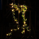 String Lights Outdoor Xmas Garden Decor Lamp LED Lights Ivy String Lights