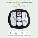 #A Pitching Chipping Cages Golf Net Mat Practice Training Aid Bags Indoor Outdoo