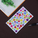 6pcs/set Colorful Star DIY Scrapbooking Diary Photo Album Stickers(Star) Newly