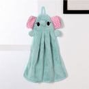 Towel Plush Soft Nursery Hand Towel Hanging Bathing Towel Baby Baby Bath Towels
