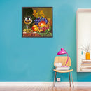 5D Diamond Painting Kit Fruit Flowers Full Round Drill Rhinestone DIY Wall Arts