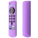 Remote Control Protector Case w/ Lanyard for Fire TV Stick 3rd Gen (Purple)