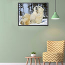 5D Diamond Painting Animal Full Round Drill Rhinestone DIY Crafts Home Pict