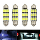 No Error Canbus C5W Dome Lamp Car LED Reading Bulbs Festoon Light For 4Pcs