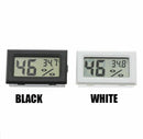 White/Black Digital LCD Temperature Humidity Meter Thermometer Hygrometer Gauge