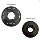 Bicycle Crank Locking Screws Durable Bike Crankset Bolt Cap Cover Cycling Parts