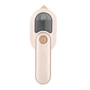 Mini Steam Iron Handheld Wet Dry Portable Garment Steamer (EU Light Pink)