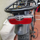 LED Mountain Bike Luggage Rack Lights Night Ridding Safety Warning Reflector