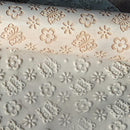 Easter Day Embossing Wood Rolling Pin for DIY Baking Cookies (Butterfly)