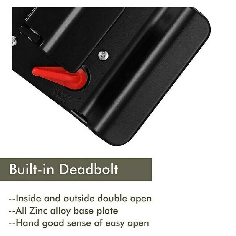 w/ Deadbolt Door Latch Handle Lock Entry Door Lock Cabinet Lock RV Handle Latch