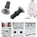 Easy Installation Bolts Bathroom Nut Toilet Seat Hinges Fixing Screws