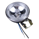 12V55W Car Fog Light working Light 3inch Round Lamp Reversing Light(White)