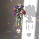 Light Catching Crystal Jewelry Wind Chime Pendant (4 Season Happiness Tree)