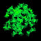 50Pcs Mini Luminous Spiders Scary Props Halloween Decoration Glow In The Dark