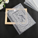 10pcs 24x18cm Clear Cutting Dies Bag Paper Card Making Stamp Dies Storage Case