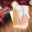 Wood Display Stands - Place Card Holder 12 Pack Wood Base Table Number Stan