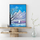 Season Tree 40x50cm Oil Paint By Numbers Picture DIY