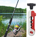 Portable Fishing Line Spooler Rod Winder Spool Line Wrapper (Red+White) Newly