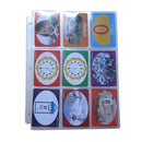 Trading Card Sleeve Pages 25 Pack 9 Pocket Trading Card Storage Album Pages