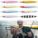Saltwater Lures Shining Slow Jigging Metal Jig Sea Fishing Tack Fishing Lures