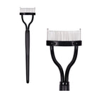 Guide Brush Tool Black Eyelash Comb Eyebrow Brush Curler Tool Eyelash Comb