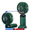 #A Portable Fan USB Rechargeable Cooling Pocket Fan 5-Speed Adjustable Ventilado