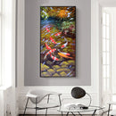 Full Round 5D DIY Diamond Painting Lucky Fish Embroidery Cross Stitch Home De