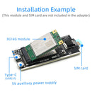 3G 4G to USB Port Mini PCI-E to USB 2.0 Type-C Adapter Card for WWAN/LTE Module
