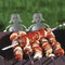 Outdoor Barbecue Fork Hot Dog Guys Grill Boy Girl Skewer Roaster Cooker (C)