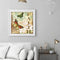 Frameless Oil Paint By Numbers DIY Butterfly Picture Craft Kits for Bedroom