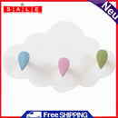 Cute Cloud Shape Self Adhesive Wall Hooks Kitchen Hanger for Clothes Bag Hat Key
