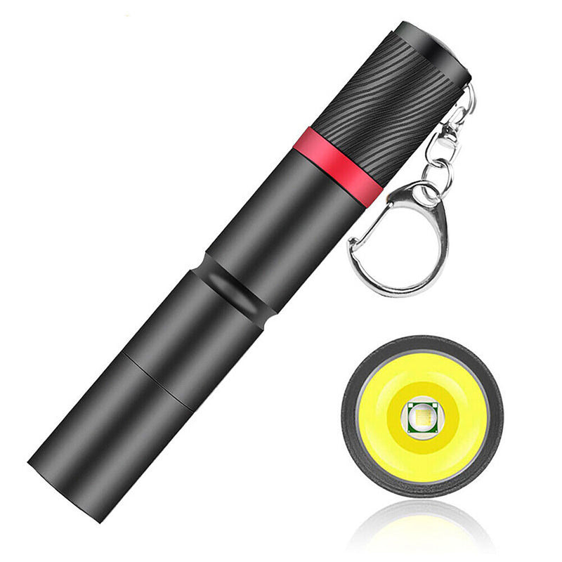 Mini Portable Flashlight Pocket Handheld Pen Torch Light for Camping Outdoor