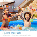 Water Balloons - 4 Pcs Water Bomb Splash Ball for Kids & Adults (Round)