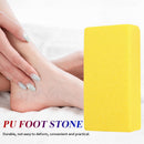Foot Plate File Stone Dead Skin Peeling Callus Exfoliate Pedicure (Yellow) Newly