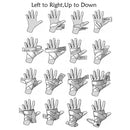 2pcs 2.5m Length Universal Cotton Sports Strap Boxing Bandage Wraps (Blue)