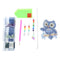 DIY Diamond Painting Light Catcher Hanging Crystal Wind Chime (Owl) Newly
