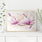 Orchid Flower Oil Paint By Numbers Kits Canvas DIY Picture Hand Painted Wall Art
