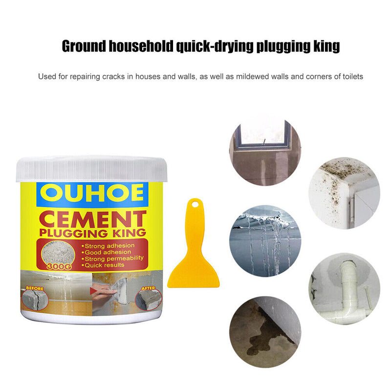 Ground Anti-leakage Agent Cement Crack Repair Quick Drying Glue (300g)