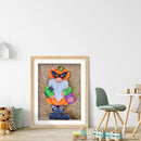 30x40cm 5D DIY Full Round Drill Diamond Painting Gingerbread Goblin Art Decor