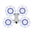 For DJI Mini 3 Pro Drone Wing Fans Blades Props 8x Propellers (White Blue)