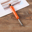 3pcs Solid Carpenter Pencils with 18 Refills Set Mechanical Marker Pencil Newly