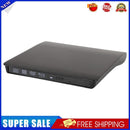 USB 3.0 SATA External DVD CD-ROM RW Player Optical Drive Enclosure (Black)