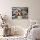 Snow House 5D Diamond Painting Rhinestone Full Square Drill for the Room End