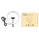 Curved Surface 8 Colors RGBW Selfie Video Light LED Ring Light USB 10 Modes