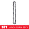 4 / 6 inch Chainsaw Chain with Guide Plate Electric Chainsaw Replacement Pa