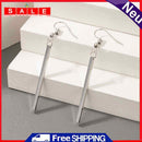 Fashion Long Strip Earrings Casual Simple Alloy Ear Dangles Women Jewelry Gift