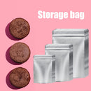 50pcs Mylar Bags for Food Storage Resealable Grain Bean Packaging Pouch Bag