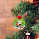 Christmas Candy Tin Box Cookies Chocolate Children Gift Packing Case Hanging Box
